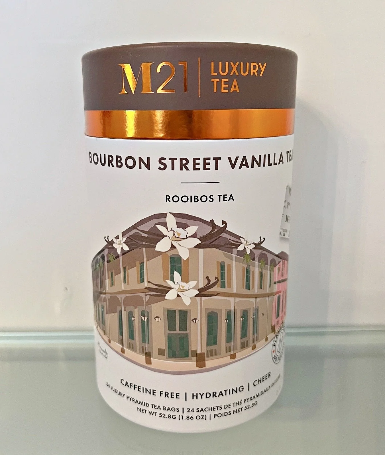 M21 Luxury Bourbon Street Vanilla Rooibos 24 Sachets Box — Paris
